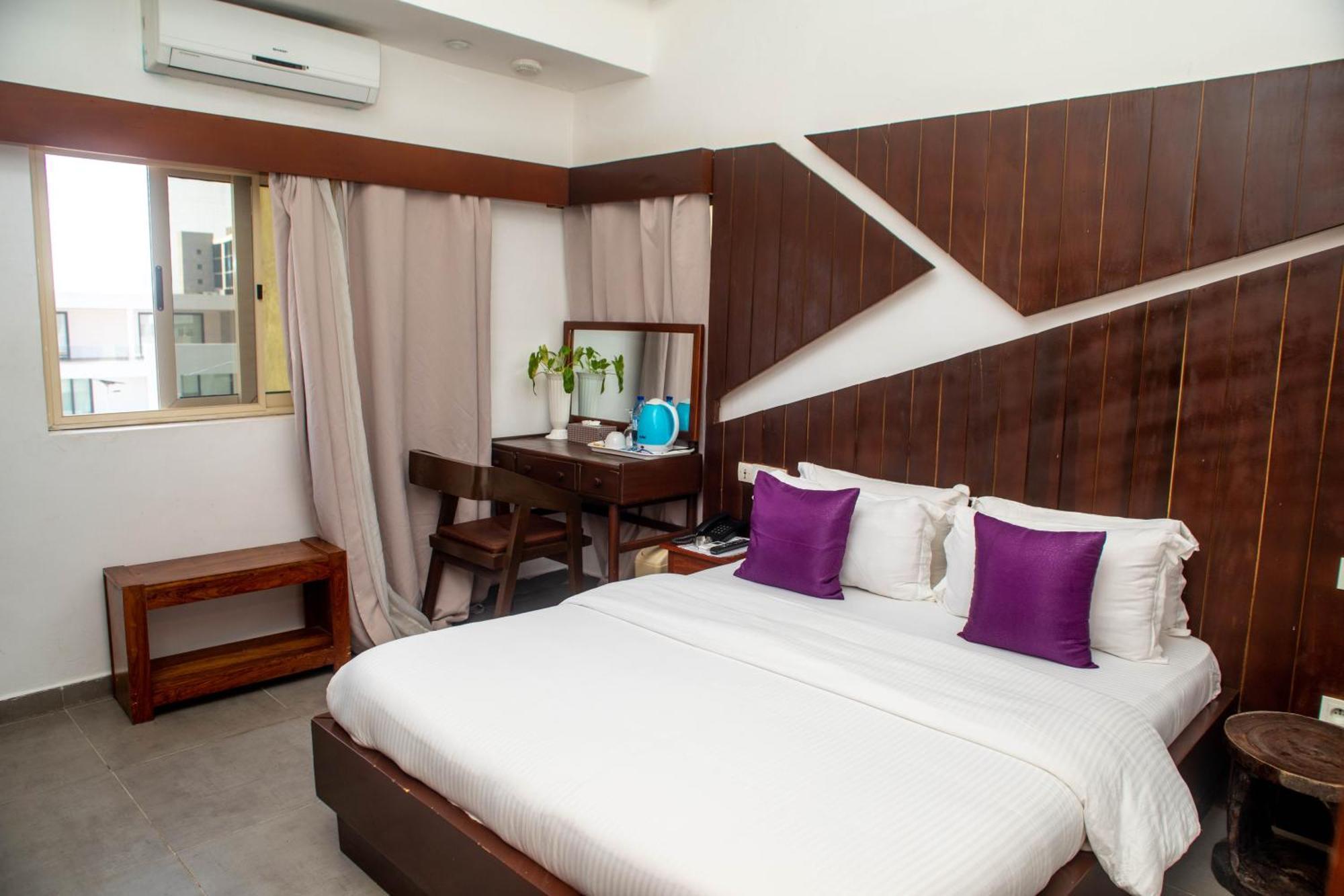 Hotel Les Orchidees Cotonou Kamer foto